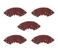 AB Tools Hook And Loop Delta Sanding Pads Discs 93mm Triangular Mixed Grit 30 Pack