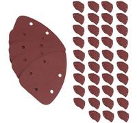 AB Tools Hook And Loop Detail Sanding Pads Discs 140mm Triangular 120 Grit Fine 200Pc