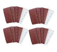 AB Tools Hook + Loop 1/3 Sheet Sanding Sander Sandpaper Pads 40 Grit Coarse 200 Pack
