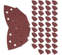 AB Tools Hook Loop Delta Sanding Abrasive Discs Pads 93mm Triangle 120 Grit Fine 200Pc