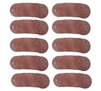 AB Tools Hook/loop Sanding Abrasive Discs Orbital Da Palm Sander 100 Pk 150mm Mixed Grit