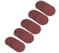 AB Tools Hook/loop Sanding Abrasive Discs Orbital Da Palm Sander 50Pk 150mm Mixed Grit