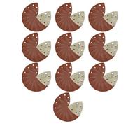 AB Tools Hook/loop Sanding Abrasive Discs Pads 90mm Sanding Triangle 100 Pk 120 Grit