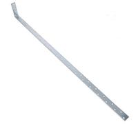AB Tools Horizontal Heavy Duty Restraint Strap 1000mm Length 100mm Bend Galvanised