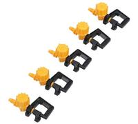 AB Tools Hozelock Adjustable Micro Sprinkler Vari Rotor Sprayer 360 Degree Coverage 5Pc