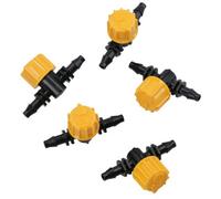 AB Tools Hozelock In Line Flow Control Valve For 4mm Micro Irrigation Watering Pipe 5Pc