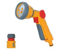 AB Tools Hozelock Multi Spray Gun Soft Touch Water Hose Pipe 5 Function & Aquastop