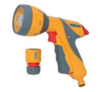AB Tools Hozelock Multi Spray Plus Nozzle Garden Hose Pipe Water Gun 6 Functions