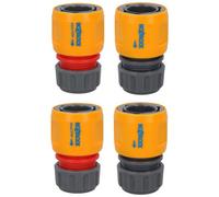 AB Tools Hozelock Quick Release Fitting & Aqua Water Stop Garden Hose Pipe Yard 4Pk