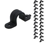 AB Tools Hozelock Saddle Clips Fasteners Fixings Support For 13mm Micro Irrigation Pipe 24Pc