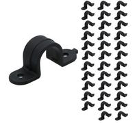 AB Tools Hozelock Saddle Clips Fasteners Fixings Support For 13mm Micro Irrigation Pipe 36Pc