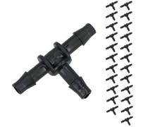 AB Tools Hozelock T Piece Connectors Pipe Joiners 4mm Pipe Garden Micro Irrigation 24Pc