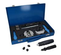 AB Tools Hydraulic Brake Pipe Flaring Tool In-Situ Sae Din 3/16 + 1/4 Flares Steel Pipe