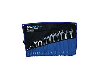 AB Tools Imperial AF SAE Combinations Spanners Wrenches 1/4" - 1-1/4" 16pc Set Bergen