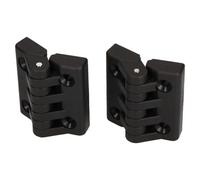 AB Tools Industrial Polyamide Plastic Hinge 64X65mm Door Hatch Locker Italian Made 2Pk