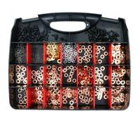 AB Tools Injector Copper Ring Assortment Sealing Ring For Sumps On Diesel Motors 551Pc