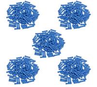 AB Tools Insulated Straight Butt Connectors Electrical Crimps Terminals Blue 500Pc