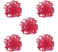 AB Tools Insulated Straight Butt Connectors Electrical Crimps Terminals Red 500Pc