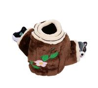 AB Tools Interactive Dog Dig It Tree Trunk Burrow With 2 Cute Toys Play Puzzle Dog Gift