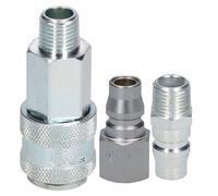 AB Tools Japanese American Nitto Profile Female Coupler 1/4" Bsp Thread & Male Fittings