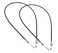 AB Tools Knott Pronto Fit Quick Release Trailer Brake Cable 1630mm/1820mm Stainless Steel 2Pc