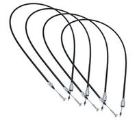 AB Tools Knott Pronto Fit Quick Release Trailer Brake Cable 1630mm/1820mm Stainless Steel 4Pc