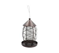 AB Tools Lantern Bird Feeder Nut Holder Hanging Feeding Station For Wild Birds 17X25Cm