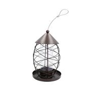 AB Tools Lantern Bird Feeder Seed Holder Hanging Feeding Station Wild Birds 17X25Cm