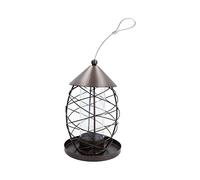 AB Tools Lantern Bird Feeder Seed Holder Hanging Feeding Station Wild Birds 17x25cm