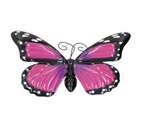AB Tools Large 3D Purple Metal Butterfly Garden/home Wall Art Ornament 8X24X36Cm