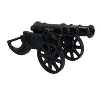 AB Tools Large Cannon Cast Iron Model Statue Figure Collectible Sculpture Ornament