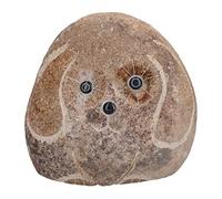 AB Tools Large Dog River Rock Hand Carved Stone Decoration House Garden Yard Decor