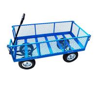 AB Tools Large Metal Garden Cart Utility Sack Truck Trolley Heavy Duty Wheelbarrow