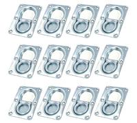 AB Tools Large Recessed Flush Fit Tie Downs Cargo Lashing Eye Rings Anchor Trailers 12Pk