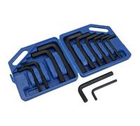 AB Tools Large Sizes Jumbo Allen Hex Key Set Metric Af Imperial 12Pc Set