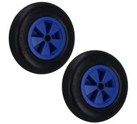 AB Tools Launch Trolley Wheels Puncture Proof Cellular Foam Sailing Dinghy Boat X 2 (Pair)