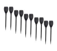 AB Tools Led Flickering Flame Garden Solar Light Torch Waterproof Durable Outdoor 10Pc