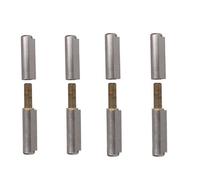 AB Tools Lift Off Bullet Hinge Weld On Brass Bush 18X135mm Heavy Duty Door Hatch 4Pk
