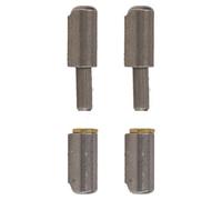 AB Tools Lift Off Bullet Hinge Weld On Brass Bush 8X40mm Heavy Duty Door Hatch 2Pk