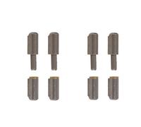 AB Tools Lift Off Bullet Hinge Weld On Brass Bush 8X40mm Heavy Duty Door Hatch 4Pk