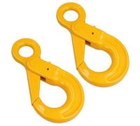 AB Tools Lifting Eye Self Locking Auto Lock Sling Hook 3.15 Ton For 10mm Chain 2Pc
