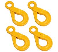 AB Tools Lifting Eye Self Locking Auto Lock Sling Hook 3.15 Ton For 10mm Chain 4Pc