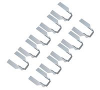 AB Tools Light Duty Timber Wood Joist Hanger 75mm Galvanised Loft Beam Holder 10Pk