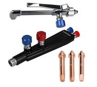 AB Tools Lightweight Cutting Torch Shank & Tips Sheet Metal Oxy Acetylene Gas 3-75mm