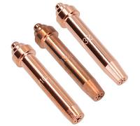 AB Tools Lightweight Oxy Acetylene Gas Cutting Nozzle Tip 1/32", 3/64" & 1/16" Oxygen