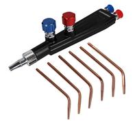AB Tools Lightweight Welding Torch & Tips Sheet Metal Oxy Acetylene Gas 0.9 - 5.0mm