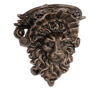 AB Tools Lion Face Plant Pot Stand Holder Wall Mount Shelf Garden Patio Yard House