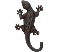 AB Tools Lizard Gecko Garden Wall Door Shed Sculpture Ornament Statue Metal Decoration