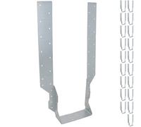 AB Tools Long Leg Joist Hanger Or I-Beam Fastener Fixing Support Galv 137mm Wide 20Pc