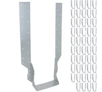 AB Tools Long Leg Joist Hanger Or I-Beam Fastener Fixing Support Galv 137mm Wide 50Pc